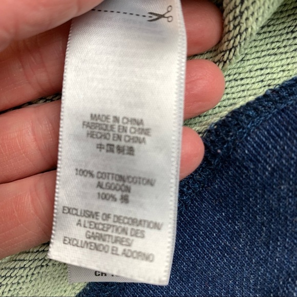 JUICY Couture Block Letter Denim Sweatshirt - Picture 5 of 10